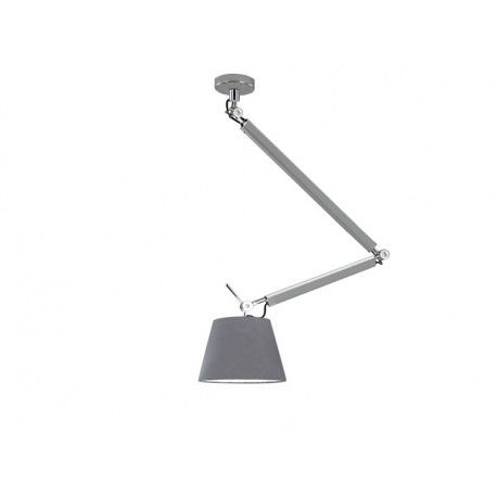 Pendule, Lustre suspendate - Pendul directionabil design modern ZYTA M ALU gri