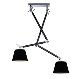 Pendule, Lustre suspendate - Lustra directionabila design modern ZYTA 2 S neagra