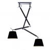 Lustra directionabila design modern ZYTA 2 S neagra