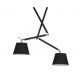 Pendule, Lustre suspendate - Lustra directionabila design modern ZYTA 2 S neagra