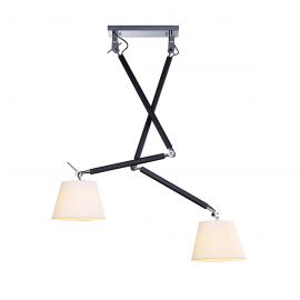 Pendule, Lustre suspendate - Lustra directionabila design modern ZYTA 2 S alba