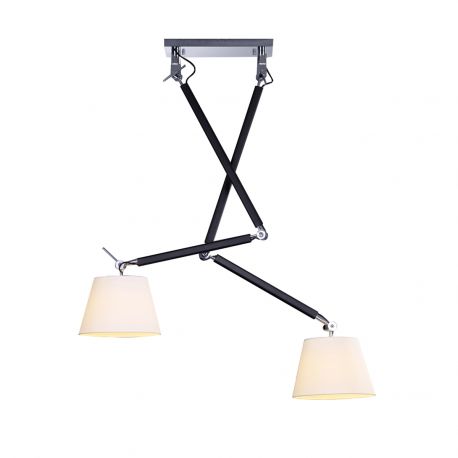 Pendule, Lustre suspendate - Lustra directionabila design modern ZYTA 2 S alba