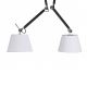 Pendule, Lustre suspendate - Lustra directionabila design modern ZYTA 2 S alba