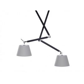 Pendule, Lustre suspendate - Lustra directionabila design modern ZYTA 2 S gri