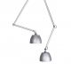 Pendule, Lustre suspendate - Lustra directionabila design modern ZYTA 2 S ALU aluminiu