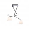 Lustra directionabila design modern ZYTA 2 S ALU alb