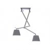 Lustra directionabila design modern ZYTA 2 S ALU gri