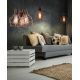 Pendule, Lustre suspendate - Pendul industrial style design cupru CARRON 1