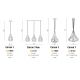 Pendule, Lustre suspendate - Pendul industrial style design cupru CARRON 1