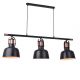 Pendule, Lustre suspendate - Lustra design industrial DARLING 3 line negru