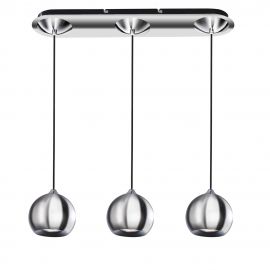 Pendule, Lustre suspendate - Lustra cu pendule design modern Gulia 3 Chrome