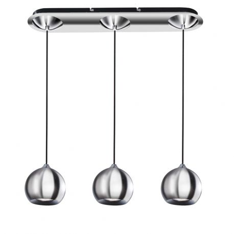 Pendule, Lustre suspendate - Lustra cu pendule design modern Gulia 3 Chrome