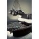 Pendule, Lustre suspendate - Lustra design modern Gulia 7 Black