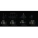 Aplice cu Spot - Aplica perete / tavan design modern Gulia Black