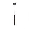 Pendul design modern TUBO 1 Black/Chrome