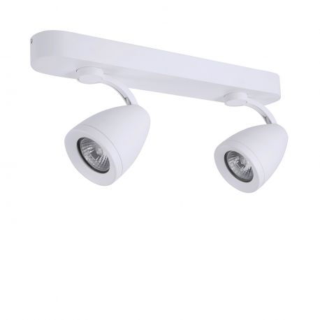 Plafoniere cu spoturi, Spoturi aplicate - Plafoniera cu spoturi design modern ALBICO 2 White