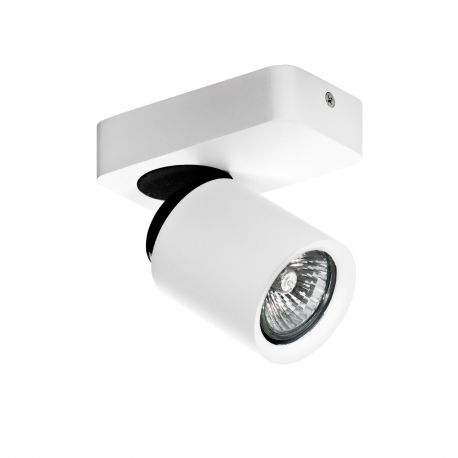 Aplice cu Spot - Aplica de perete/tavan cu spot stil modern minimalist Tomi 1 alba