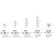 Aplice cu Spot - Aplica de perete/tavan cu spot stil modern minimalist Tomi 1 alba