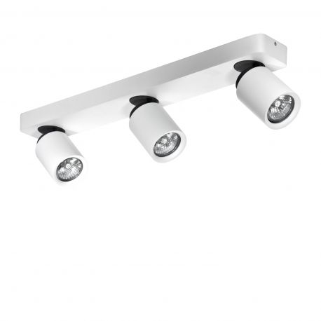 Aplice cu Spot - Aplica de perete/tavan cu spoturi stil modern minimalist Tomi 3 alba