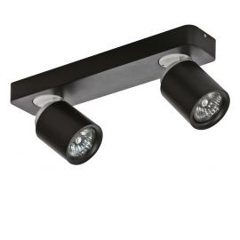 Aplice cu Spot - Aplica de perete/tavan cu spot stil modern minimalist Tomi 2 neagra