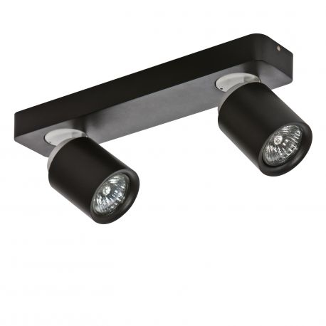 Aplice cu Spot - Aplica de perete/tavan cu spot stil modern minimalist Tomi 2 neagra