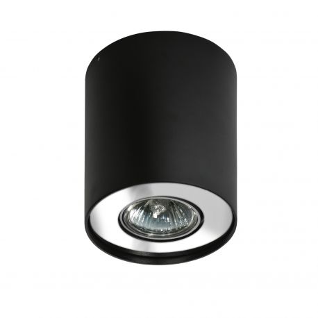 Plafoniere cu spoturi, Spoturi aplicate - Spot aplicat tavan/plafon stil modern Neos 1 Black/Chrom
