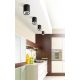 Plafoniere cu spoturi, Spoturi aplicate - Spot aplicat tavan/plafon stil modern Neos 1 Black/Chrom