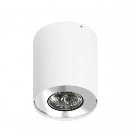 Plafoniere cu spoturi, Spoturi aplicate - Spot aplicat tavan/plafon stil modern Neos 1 White/Chrome