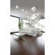 Plafoniere cu spoturi, Spoturi aplicate - Spot aplicat tavan/plafon stil modern Nino 2 White/Alu