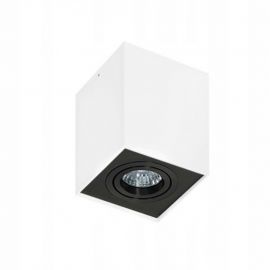 Plafoniere cu spoturi, Spoturi aplicate - Spot aplicat tavan/plafon stil modern ELOY 1 White/BK