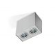 Plafoniere cu spoturi, Spoturi aplicate - Spot aplicat tavan/plafon stil modern ELOY 2 Aluminiu