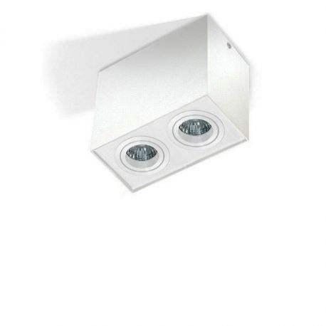 Plafoniere cu spoturi, Spoturi aplicate - Spot aplicat tavan/plafon stil modern ELOY 2 White
