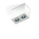 Plafoniere cu spoturi, Spoturi aplicate - Spot aplicat tavan/plafon stil modern ELOY 2 White/ Alu