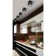 Plafoniere cu spoturi, Spoturi aplicate - Spot aplicat tavan/plafon stil modern MINI ELOY negru