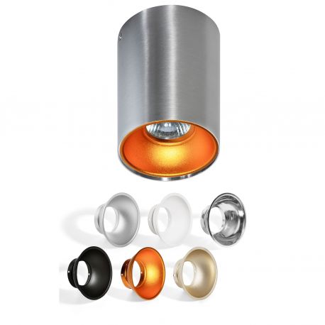Plafoniere cu spoturi, Spoturi aplicate - Spot aplicat tavan/plafon stil modern Remo Aluminiu