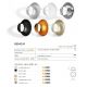 Plafoniere cu spoturi, Spoturi aplicate - Spot aplicat tavan/plafon stil modern Remo alb