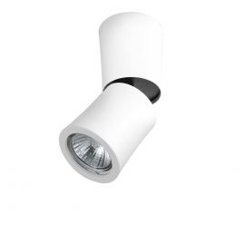 Plafoniere cu spoturi, Spoturi aplicate - Spot modern directionabil aplicat tavan/plafon LINO alb