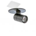 Spot LED incastrabil, directionabil pentru tavan/plafon LINA negru