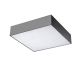 Plafoniere - Plafoniera LED design slim MONZA S 22 4000K neagra