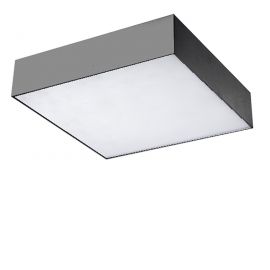Plafoniere - Plafoniera LED design slim MONZA S 40 3000K neagra