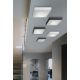 Plafoniere - Plafoniera LED design slim MONZA S 40 3000K neagra