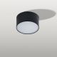 Plafoniere cu spoturi, Spoturi aplicate - Spot LED aplicat MONZA R 12 4000K negru