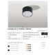Plafoniere cu spoturi, Spoturi aplicate - Spot LED aplicat MONZA R 12 4000K alb