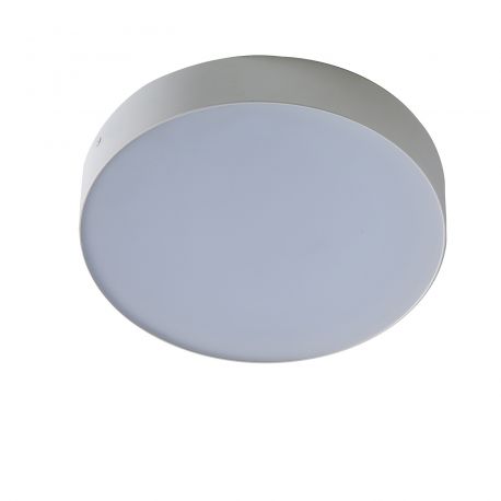 Plafoniere - Plafoniera LED design slim MONZA R 40 3000K alba