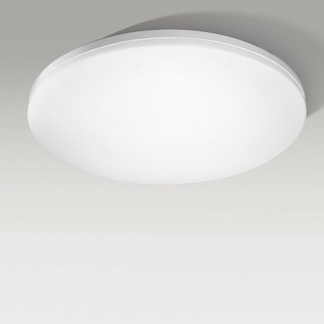 Lustre aplicate - Lustra LED dimabila cu telecomanda de tavan/plafon SONA 55 alba