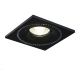 Spoturi tavan fals - Spot incastrat tavan/plafon cu cristale SIMON SQUARE negru