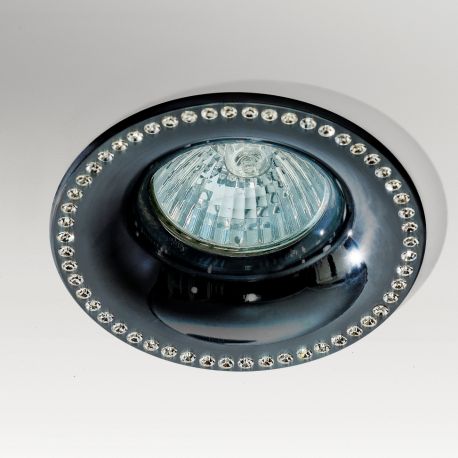 Spoturi tavan fals - Spot incastrat tavan/plafon ADAMO MIDST DIAMOND BK