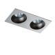 Spoturi tavan fals - Spot incastrat tavan/plafon stil modern Hugo 2 aluminiu