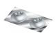 Spoturi tavan fals - Spot incastrat tavan/plafon stil modern Hugo 2 crom