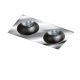 Spoturi tavan fals - Spot incastrat tavan/plafon stil modern Hugo 2 crom